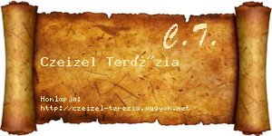 Czeizel Terézia névjegykártya